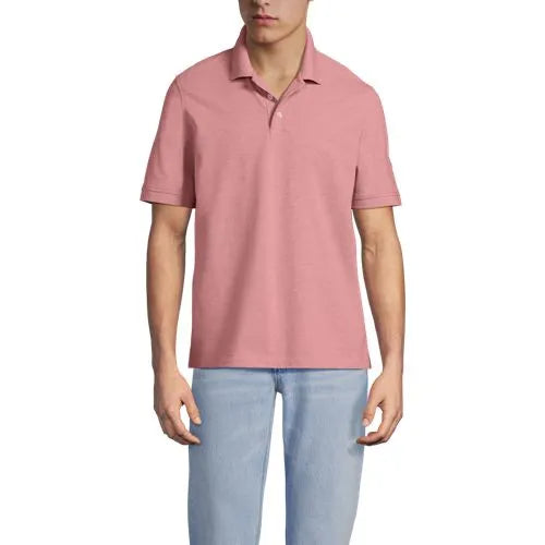 Men's Short Sleeve Performance Mesh Pique Polo