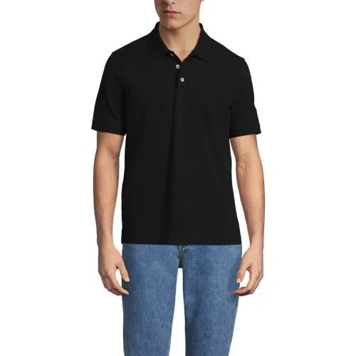 Men's Short Sleeve Performance Mesh Pique Polo