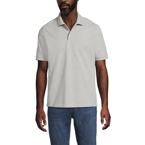 Men's Short Sleeve Performance Mesh Pique Polo