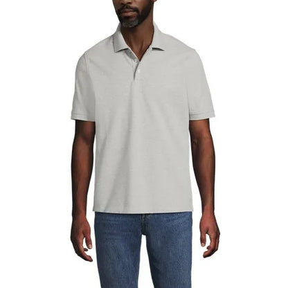 Men's Short Sleeve Performance Mesh Pique Polo