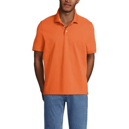Men's Short Sleeve Performance Mesh Pique Polo
