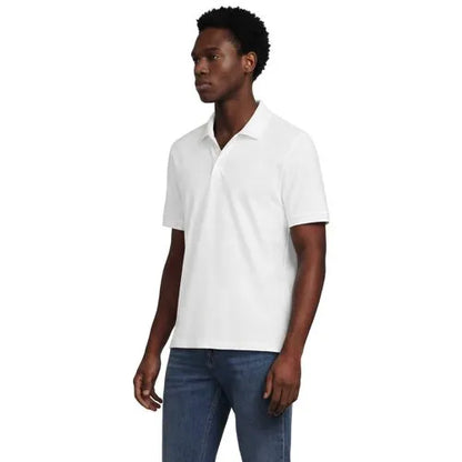 Men's Short Sleeve Performance Mesh Pique Polo