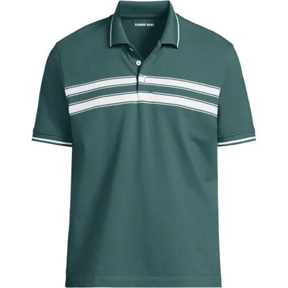 Men's Short Sleeve Performance Mesh Pique Polo