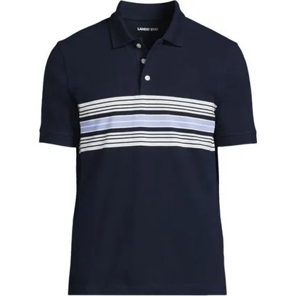Men's Short Sleeve Performance Mesh Pique Polo