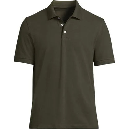 Men's Short Sleeve Performance Mesh Pique Polo