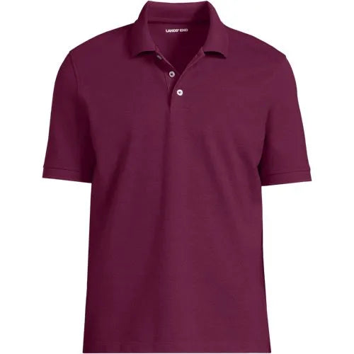 Men's Short Sleeve Performance Mesh Pique Polo