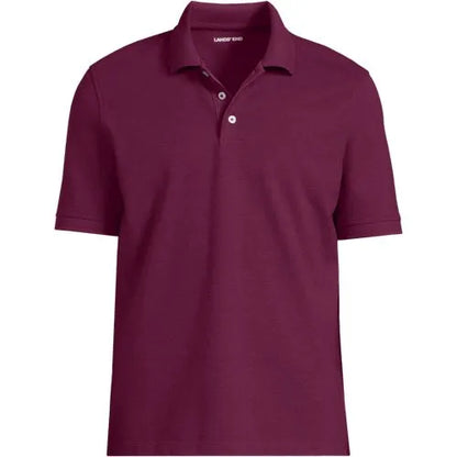 Men's Short Sleeve Performance Mesh Pique Polo