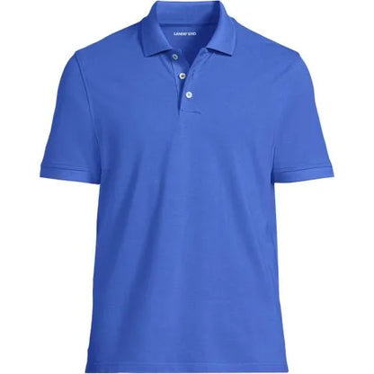 Men's Short Sleeve Performance Mesh Pique Polo