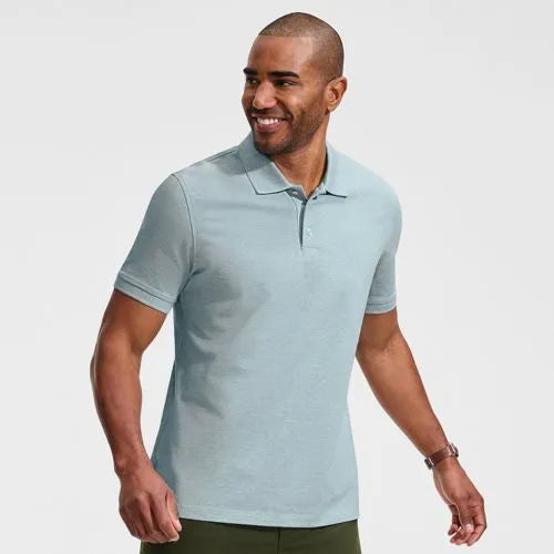 Men's Short Sleeve Performance Mesh Pique Polo