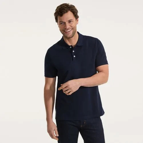 Men's Short Sleeve Performance Mesh Pique Polo