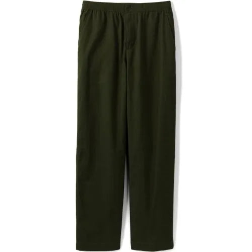 Men's Linen Cotton Elastic Waist Pant