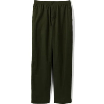 Men's Linen Cotton Elastic Waist Pant
