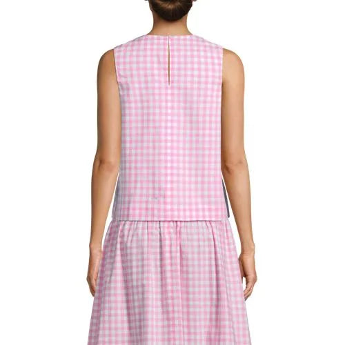 Women's Poplin Sleeveless Shell