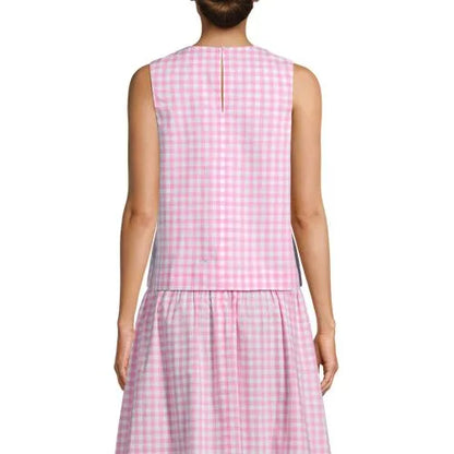 Women's Poplin Sleeveless Shell