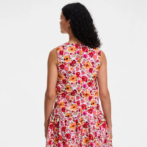 Women's Poplin Sleeveless Shell