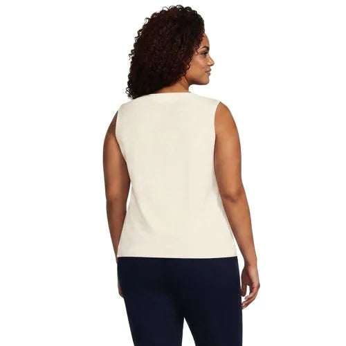 Women's Mariner Button Shoulder Tank