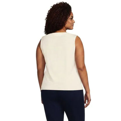 Women's Mariner Button Shoulder Tank