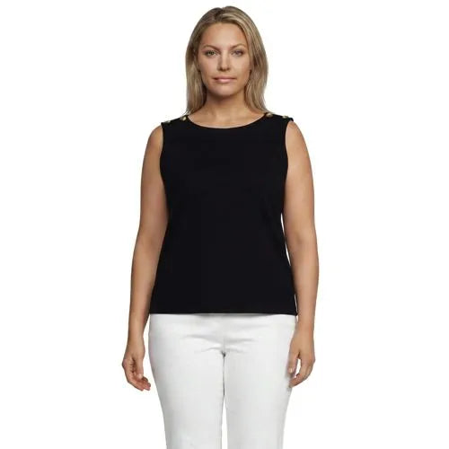 Women's Mariner Button Shoulder Tank