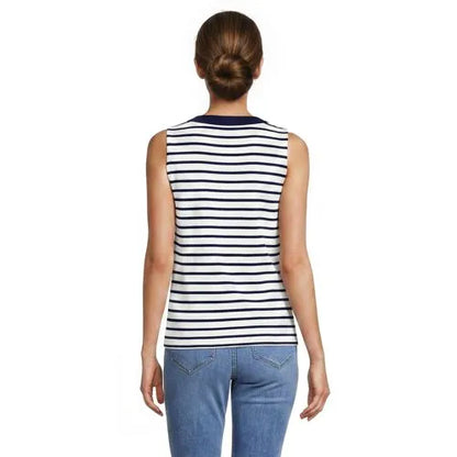 Women's Mariner Button Shoulder Tank
