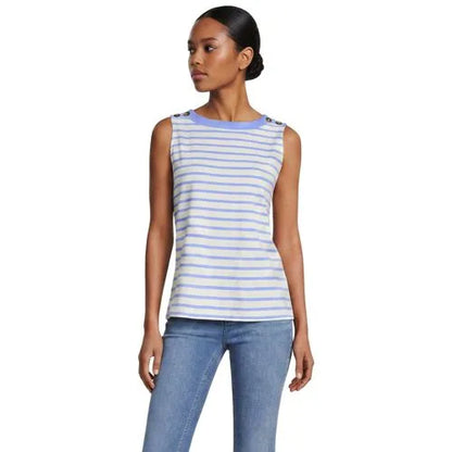 Women's Mariner Button Shoulder Tank