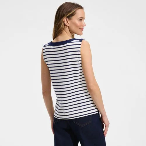 Women's Mariner Button Shoulder Tank