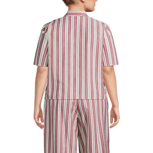Women's Poplin Button Front Shirt