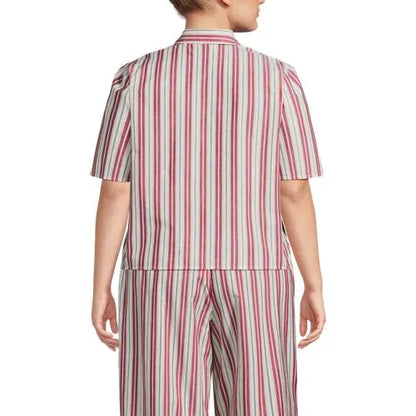 Women's Poplin Button Front Shirt