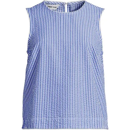 Women's Plus Size Seersucker Matchback Shell