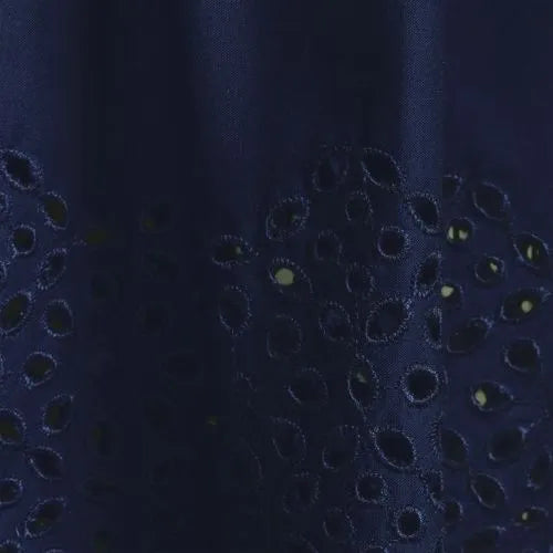 Women's Gathered Eyelet Top