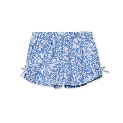 Girls Knit Side Bow Shorts