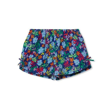 Girls Knit Side Bow Shorts