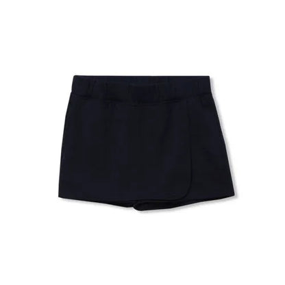 Girls Wrap Front Knit Skort