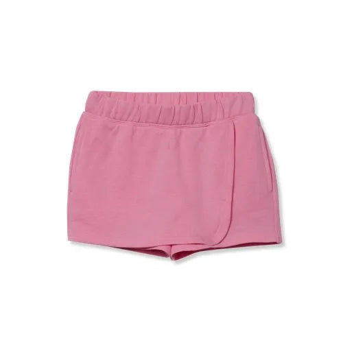 Girls Wrap Front Knit Skort