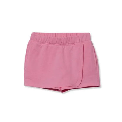Girls Wrap Front Knit Skort