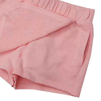 Girls Wrap Front Knit Skort