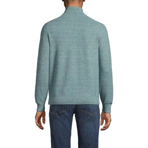 Men's Long Sleeve Summer Weight Quarter Zip