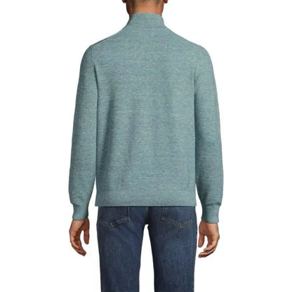Men's Long Sleeve Summer Weight Quarter Zip
