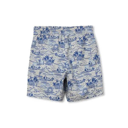 Boys Linen Slub Shorts