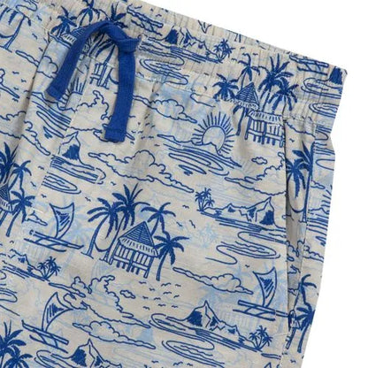 Boys Linen Slub Shorts