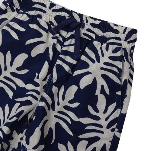Boys Linen Slub Shorts