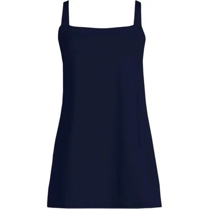 Women's LE x T and T The Tiffany Square Neck Swim Dress