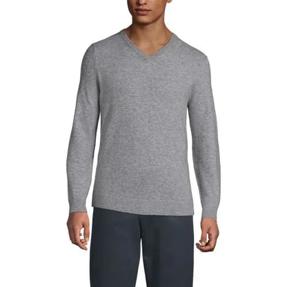 Men's CashTouch V-neck Sweater