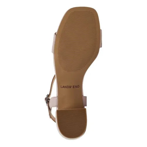 Women's Essential Leather Block Heels