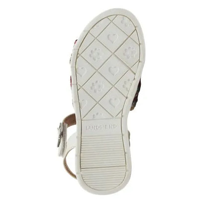 Girls Easy On Braided Sandals