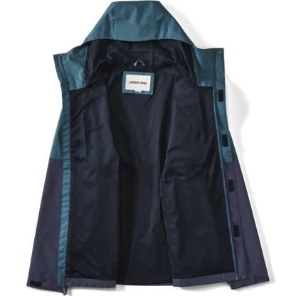 Men's Waterproof Colorblock Raincoat