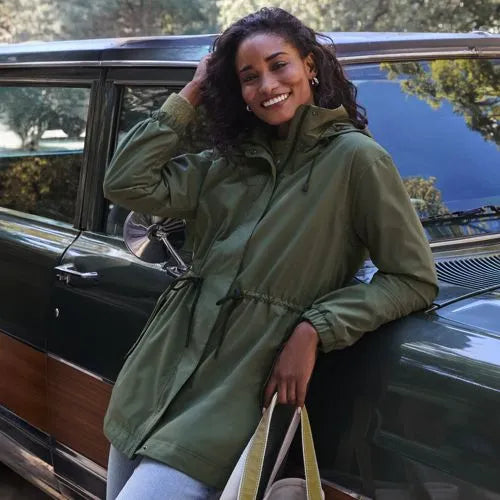 Women's Packable Rain Parka