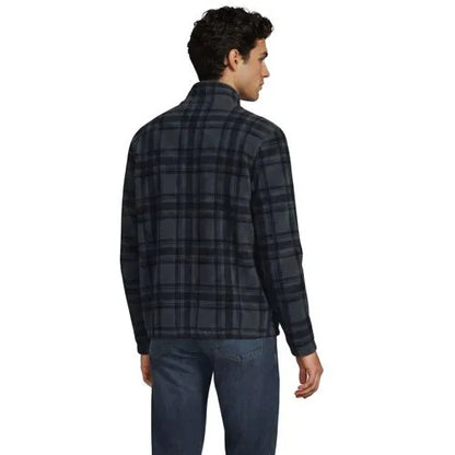 School Uniform Men'sThermacheck 200 Novelty Fleece Half Zip Pullover