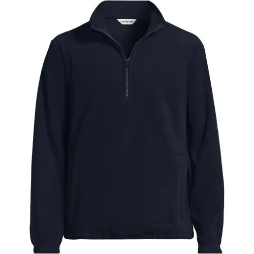 School Uniform Men'sThermacheck 200 Novelty Fleece Half Zip Pullover