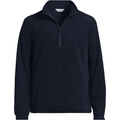 School Uniform Men'sThermacheck 200 Novelty Fleece Half Zip Pullover
