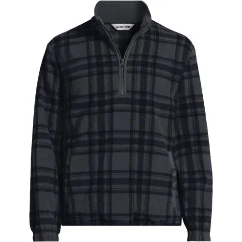 School Uniform Men'sThermacheck 200 Novelty Fleece Half Zip Pullover